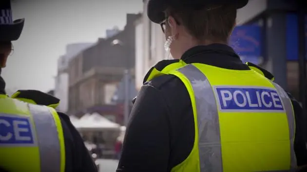 CareersPoliceofficersCloseupofuniform0821