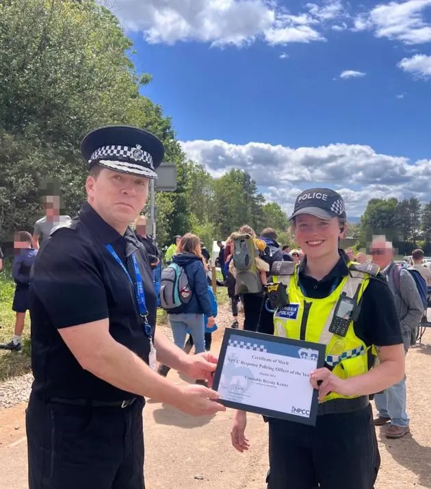 CC Rob Carden & PC Bryony Kenny