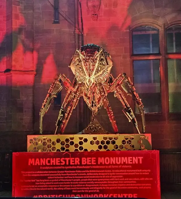The Manchester Bee Monument
