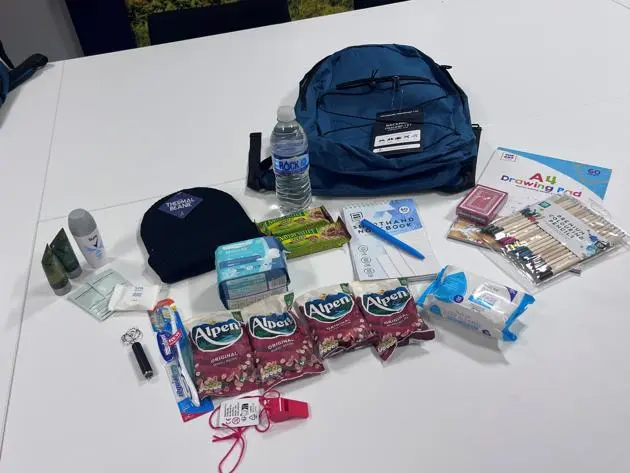 Emergency grab bags