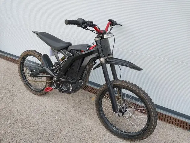 Off-road bike seized