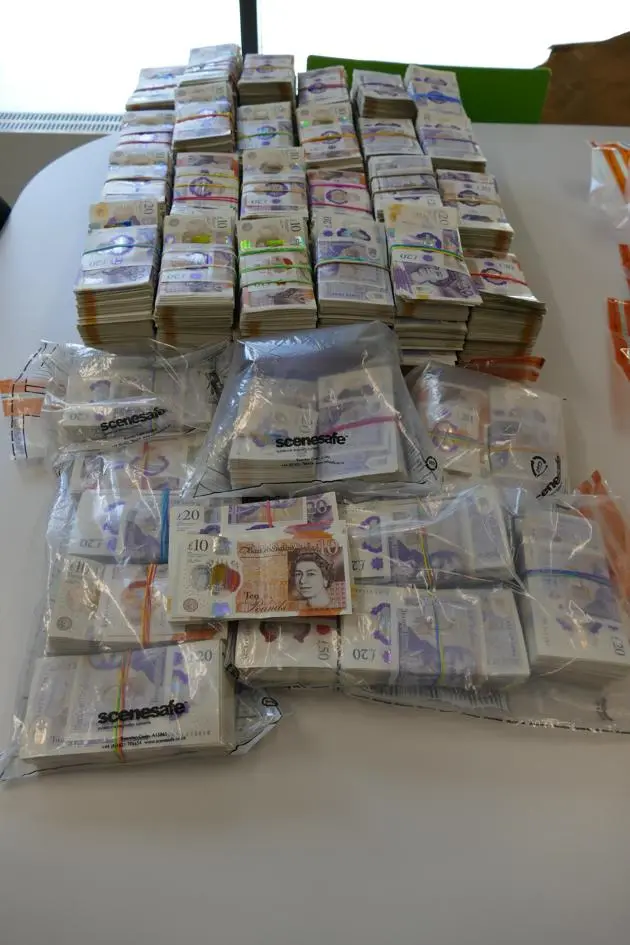 Operation Huelva: Cash seized in drug supply crackdown