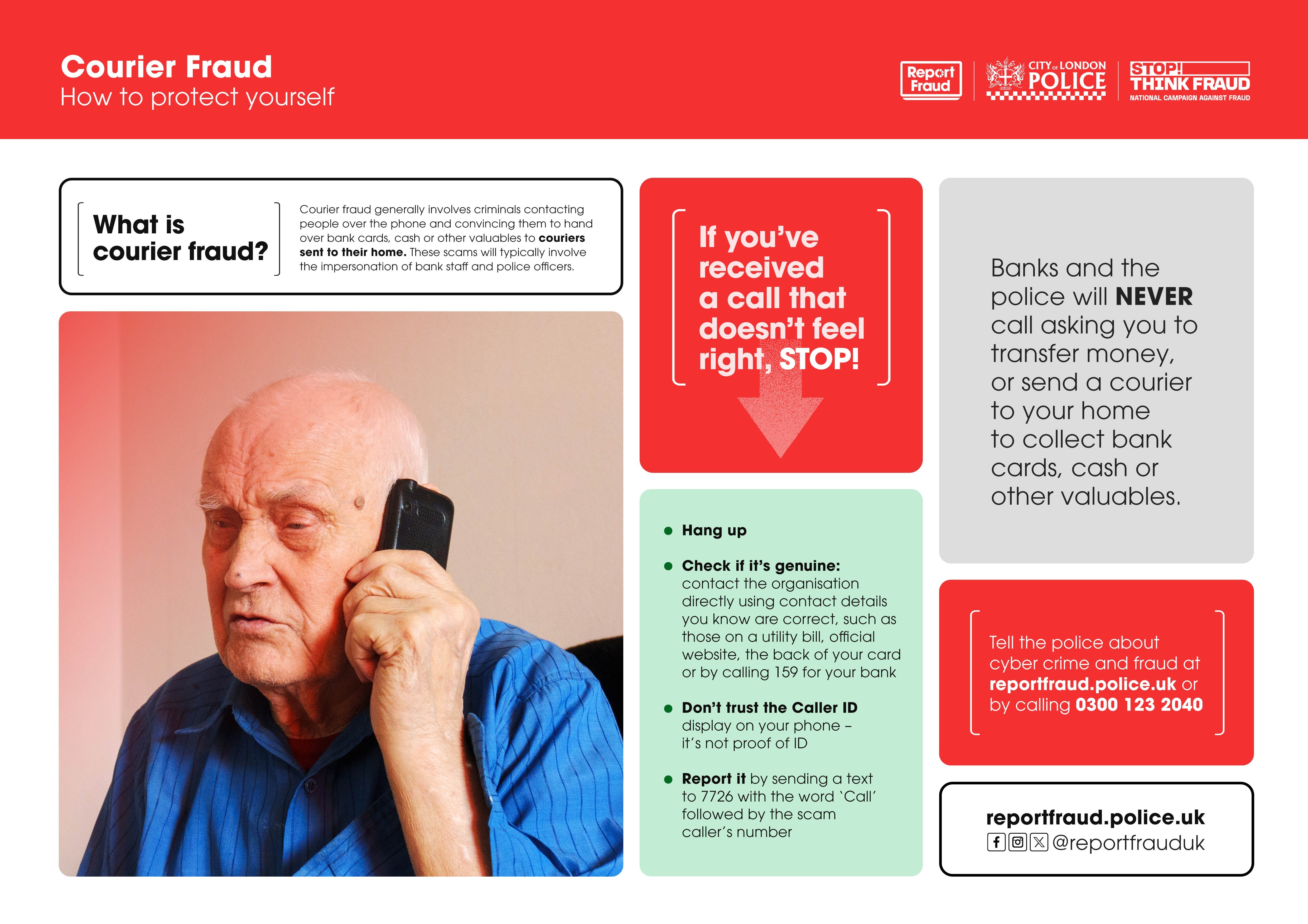 Courier fraud 