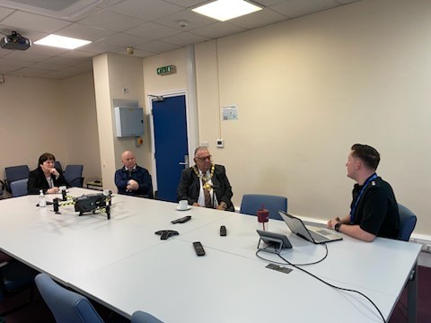 Mayor visit to Whitehaven